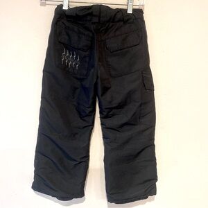 BOULDERGEAR BLACK SNOW SKI SNOWBOARD WINTER PANTS UNISEX KIDS SIZE 6